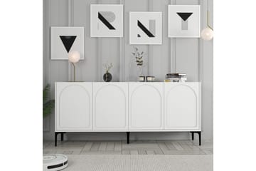 Hazim Konsolbord 180 cm - Hvid/Sort - Møbler - Borde - Aflastningsbord - Entrébord