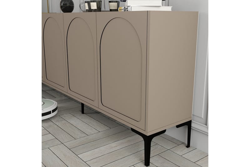 Hazim Konsolbord 180 cm - Sort - Møbler - Borde - Aflastningsbord - Entrébord