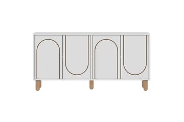 Hearst Konsolbord 150 cm - Hvid - Møbler - Borde - Aflastningsbord - Entrébord