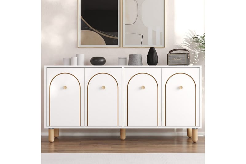 Hearst Konsolbord 150 cm - Hvid - Møbler - Borde - Aflastningsbord - Entrébord