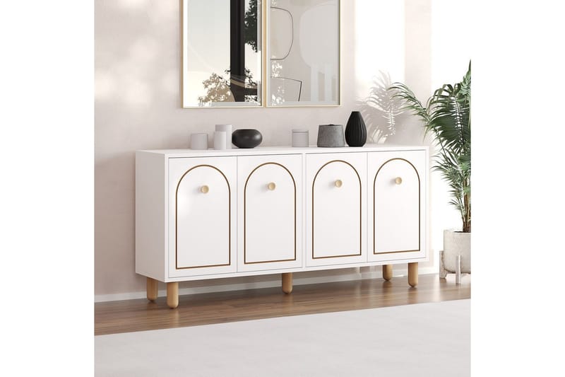 Hearst Konsolbord 150 cm - Hvid - Møbler - Borde - Aflastningsbord - Entrébord