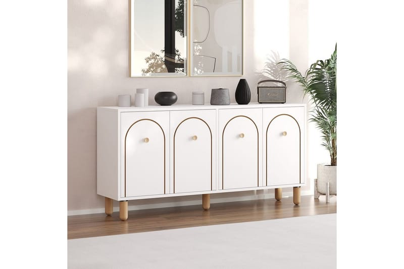 Hearst Konsolbord 150 cm - Hvid - Møbler - Borde - Aflastningsbord - Entrébord