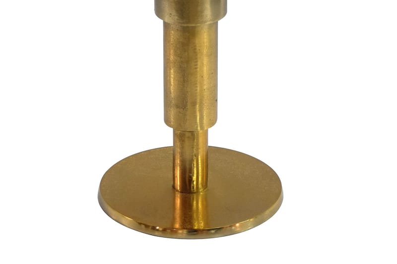 Heluna sidebord 37 cm - hvid marmor og guld - Møbler - Borde - Aflastningsbord - Konsolbord & sidebord