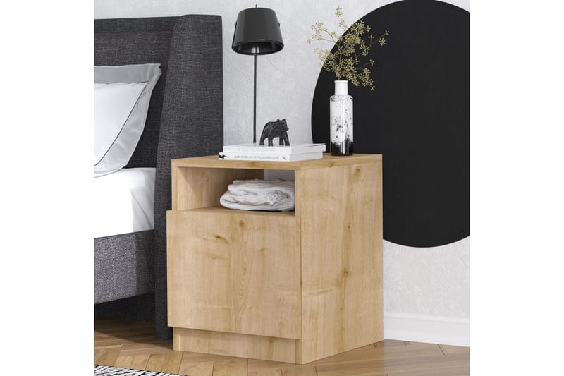 Heren Natbord 40 cm - Valnød - Møbler - Borde - Aflastningsbord - Sengebord