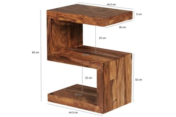 Hessler Sidebord 44 cm - Træ / natur - Møbler - Borde - Aflastningsbord - Lampebord