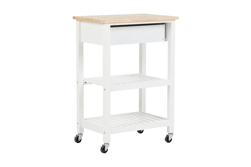 Hiuma Serveringsplade 58 cm, Hvid