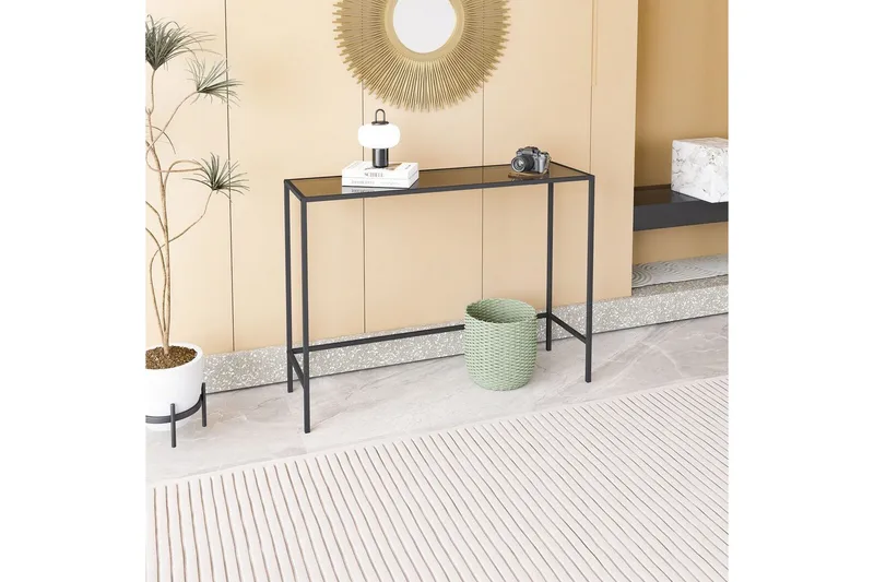 Horacio Sidebord - Sort - Møbler - Borde - Aflastningsbord - Lampebord