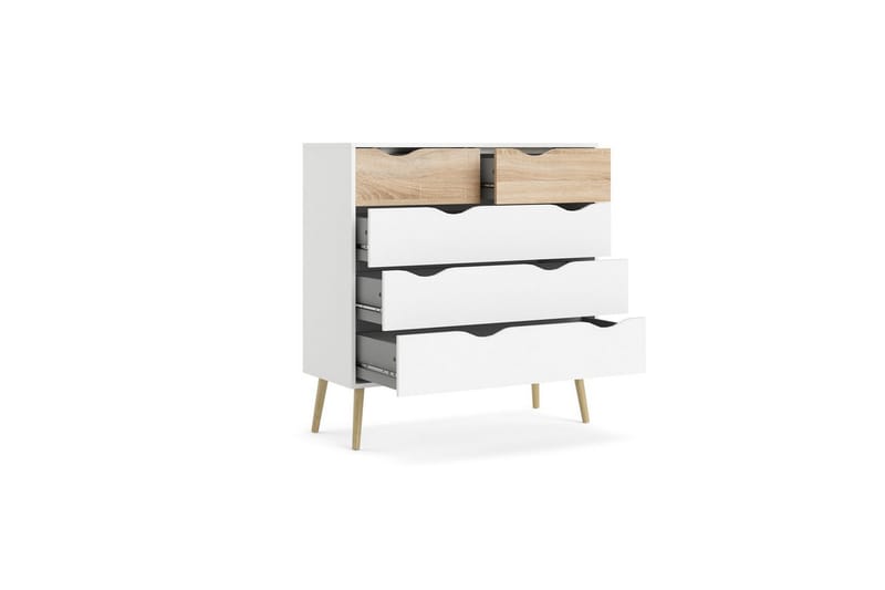 Hostafranc Konsolbord 99 cm - Hvid - Møbler - Borde - Aflastningsbord - Entrébord