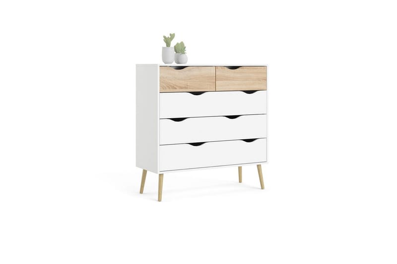 Hostafranc Konsolbord 99 cm - Hvid - Møbler - Borde - Aflastningsbord - Entrébord