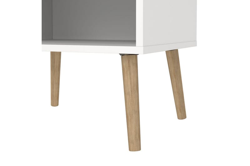 Hostafranc Natbord 50,2 cm - Hvid - Møbler - Borde - Aflastningsbord - Sengebord