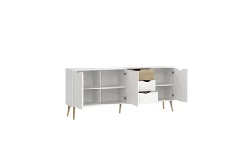 Hostafranc Skænk 195,7 cm - Hvid - Opbevaring - Opbevaringsmøbler - Skænke & sideboards