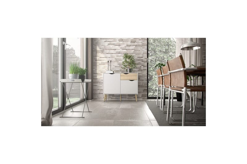 Hostafranc Skænk 98,7 cm - Hvid - Opbevaring - Opbevaringsmøbler - Skænke & sideboards