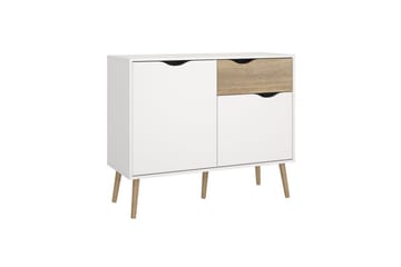 Hostafranc Skænk 98,7 cm - Hvid - Opbevaring - Opbevaringsmøbler - Skænke & sideboards