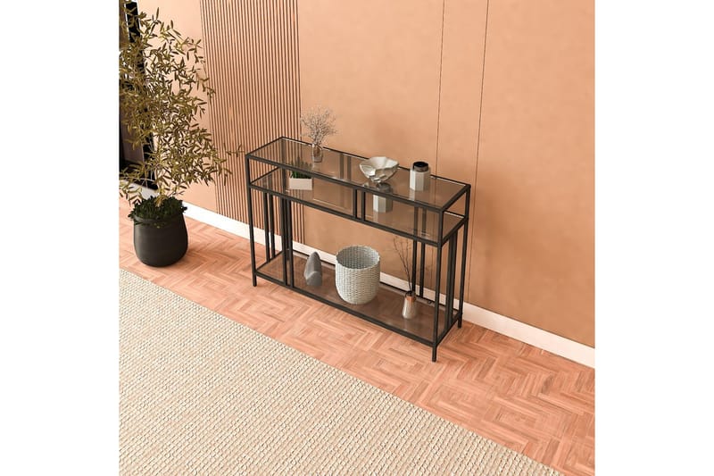 Hungirr Konsolbord 100 cm - Sort - Møbler - Borde - Aflastningsbord - Entrébord