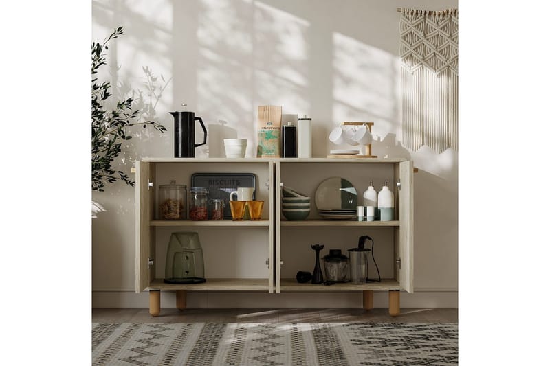 Hungirr Konsolbord 120 cm - Beige - Møbler - Borde - Aflastningsbord - Entrébord