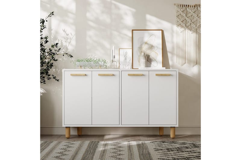Hungirr Konsolbord 120 cm - Hvid - Møbler - Borde - Aflastningsbord - Entrébord