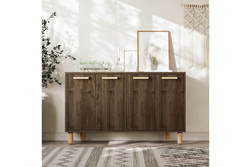 Hungirr Konsolbord 120 cm - Mellemfarvet træ - Møbler - Borde - Aflastningsbord - Entrébord