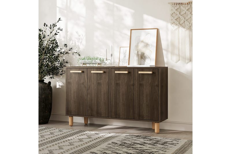 Hungirr Konsolbord 120 cm - Mellemfarvet træ - Møbler - Borde - Aflastningsbord - Entrébord