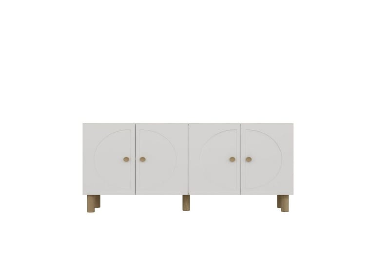 Inci Konsolbord 150 cm - Brun/Hvid - Møbler - Borde - Aflastningsbord - Entrébord