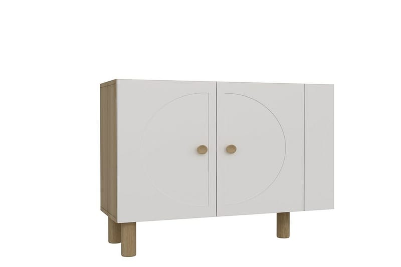 Inci Konsolbord 150 cm - Brun/Hvid - Møbler - Borde - Aflastningsbord - Entrébord