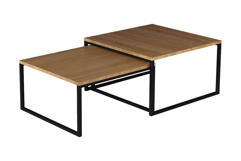 Arriondas Indskudsbord 69 cm 2 Bord, Brun