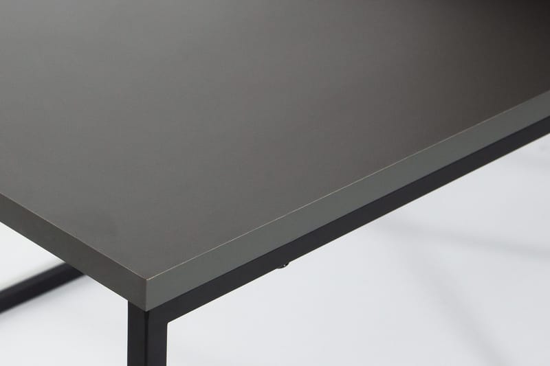 Bodsjö Indskudsbord 88 cm 2 Bord - Grå/Sort - Møbler - Borde - Aflastningsbord - Indskudsborde