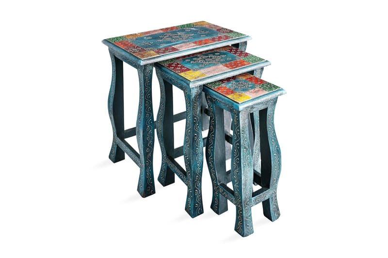 Lasarte aflastningsbord 56 cm, Blå