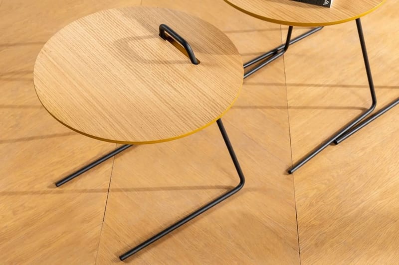 Metis Indskudsbord - Nature - Møbler - Borde - Aflastningsbord - Indskudsborde