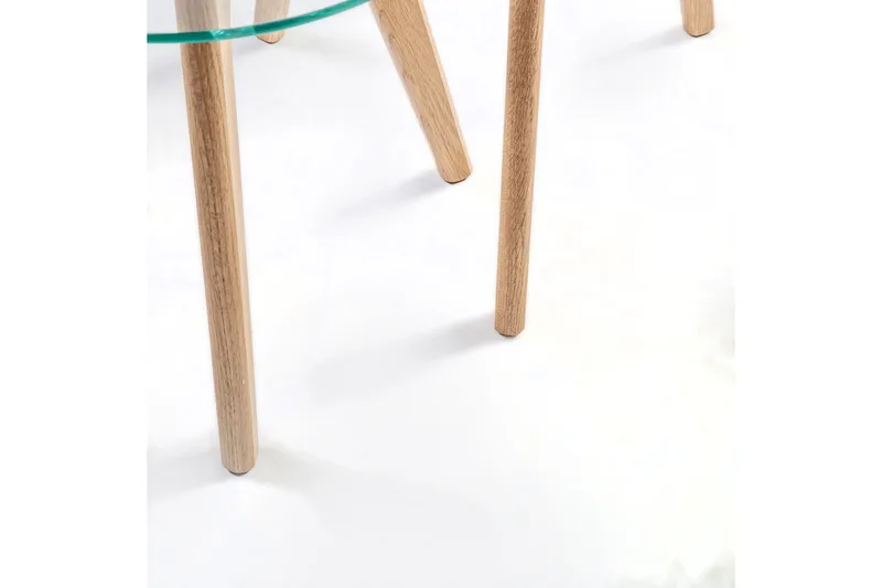 Sæt HELENA 2 stk D50xH45cm D40xH40cm - Møbler - Borde - Aflastningsbord - Indskudsborde