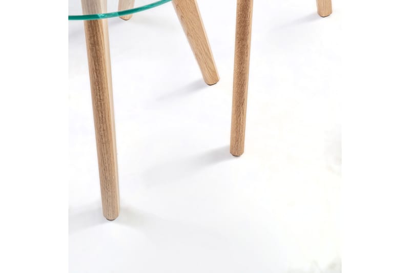 Sæt HELENA 2 stk D50xH45cm D40xH40cm - Møbler - Borde - Aflastningsbord - Indskudsborde