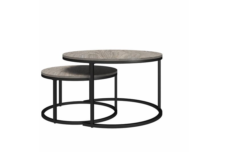 Tamazi Sætborde - Grå - Møbler - Borde - Aflastningsbord - Indskudsborde