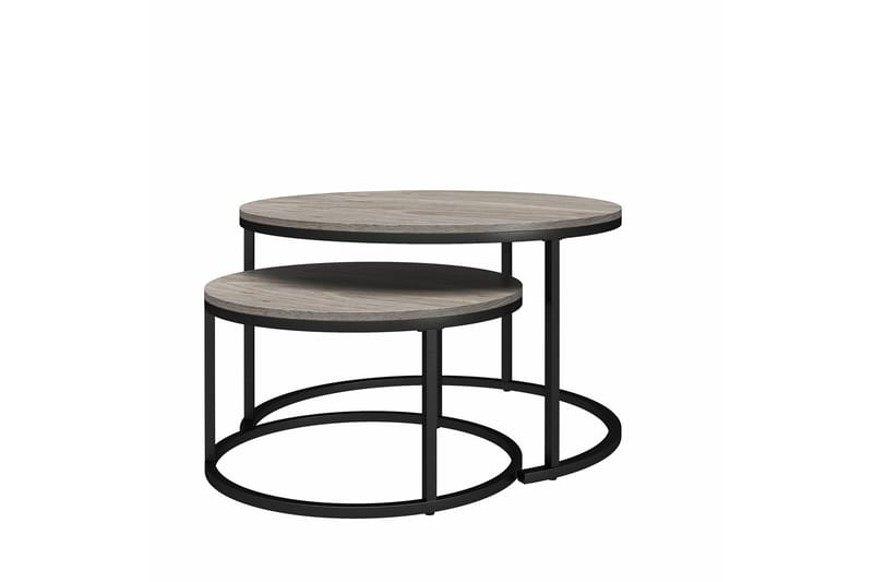 Tamazi Sætborde - Grå - Møbler - Borde - Aflastningsbord - Indskudsborde