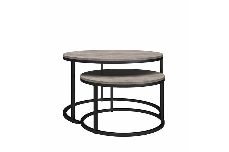 Tamazi Sætborde - Grå - Møbler - Borde - Aflastningsbord - Indskudsborde