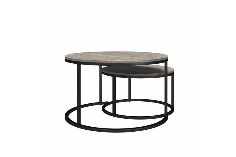 Tamazi Sætborde - Grå - Møbler - Borde - Aflastningsbord - Indskudsborde