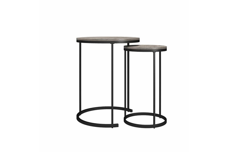 Tamazi Sætborde - Grå - Møbler - Borde - Aflastningsbord - Indskudsborde