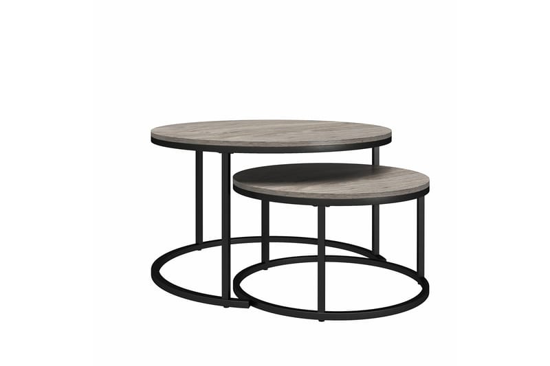 Tamazi Sætborde - Grå - Møbler - Borde - Aflastningsbord - Indskudsborde