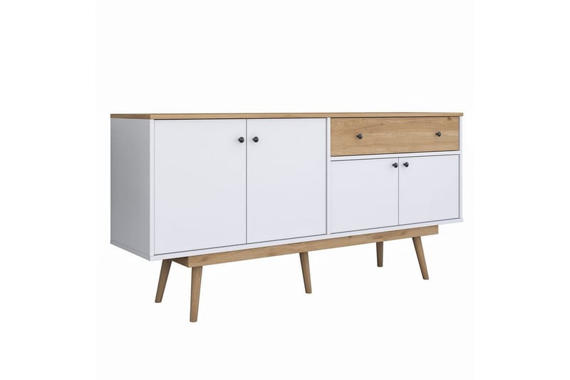 Islen konsolbord 180 cm - Mørkebrun/Hvid - Møbler - Borde - Aflastningsbord - Entrébord