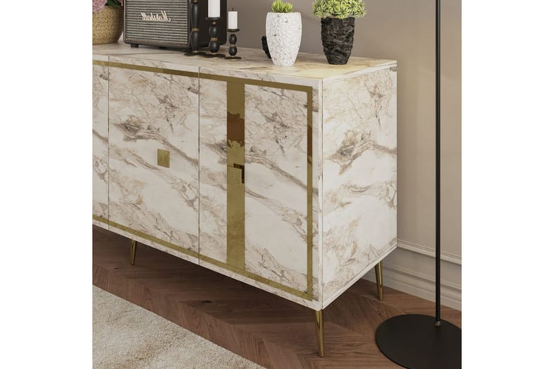 Ivara Konsolbord 150 cm - Beige - Møbler - Borde - Aflastningsbord - Entrébord
