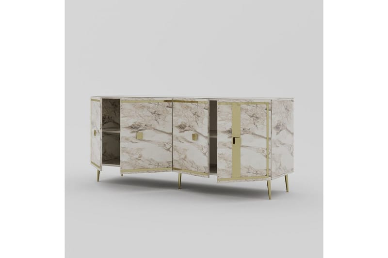 Ivara Konsolbord 150 cm - Beige - Møbler - Borde - Aflastningsbord - Entrébord
