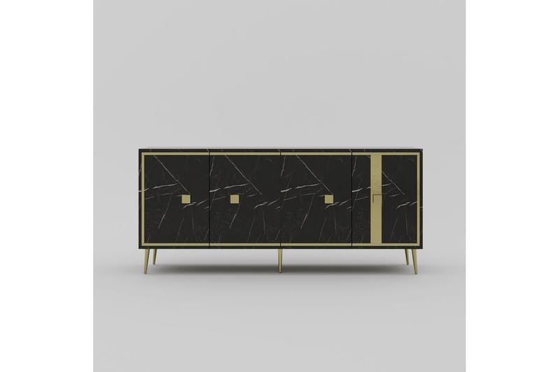 Ivara Konsolbord 150 cm - Sort - Møbler - Borde - Aflastningsbord - Entrébord