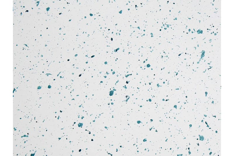 Jacksonville Sidebord 40 cm - Hvid/Blå - Møbler - Borde - Aflastningsbord - Lampebord