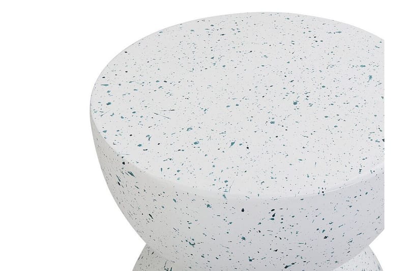 Jacksonville Sidebord 40 cm - Hvid/Blå - Møbler - Borde - Aflastningsbord - Lampebord