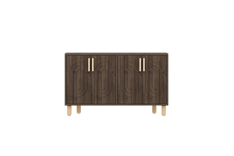 Januka Konsolbord 120 cm - Brun/Mørkfarvet træ - Møbler - Borde - Aflastningsbord - Entrébord