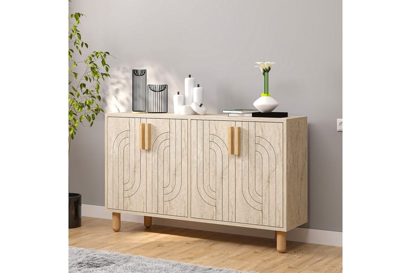 Januka Konsolbord 120 cm - Grå - Møbler - Borde - Aflastningsbord - Entrébord