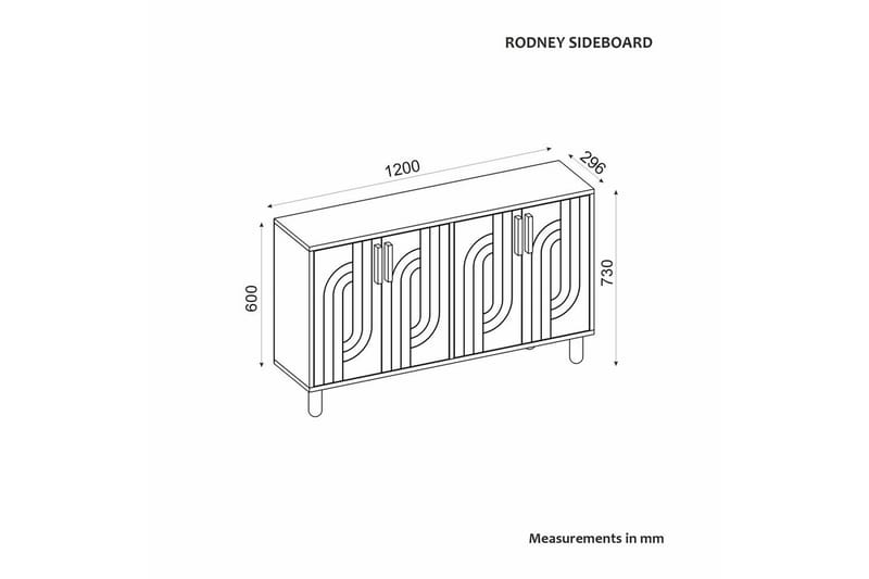 Januka Konsolbord 120 cm - Hvid - Møbler - Borde - Aflastningsbord - Entrébord