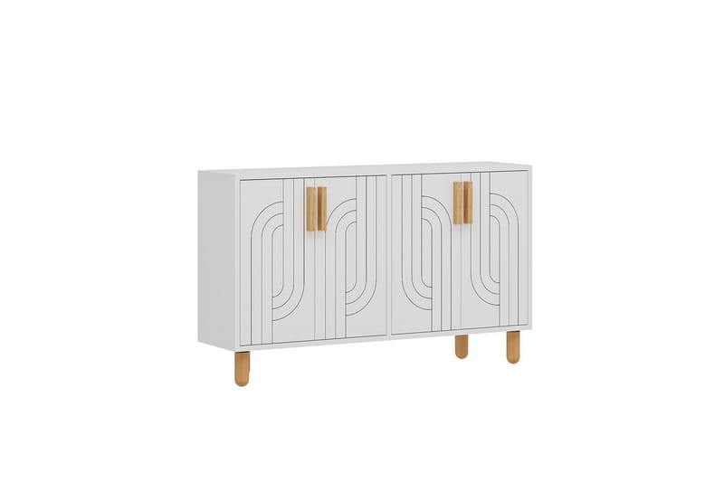 Januka Konsolbord 120 cm - Hvid - Møbler - Borde - Aflastningsbord - Entrébord