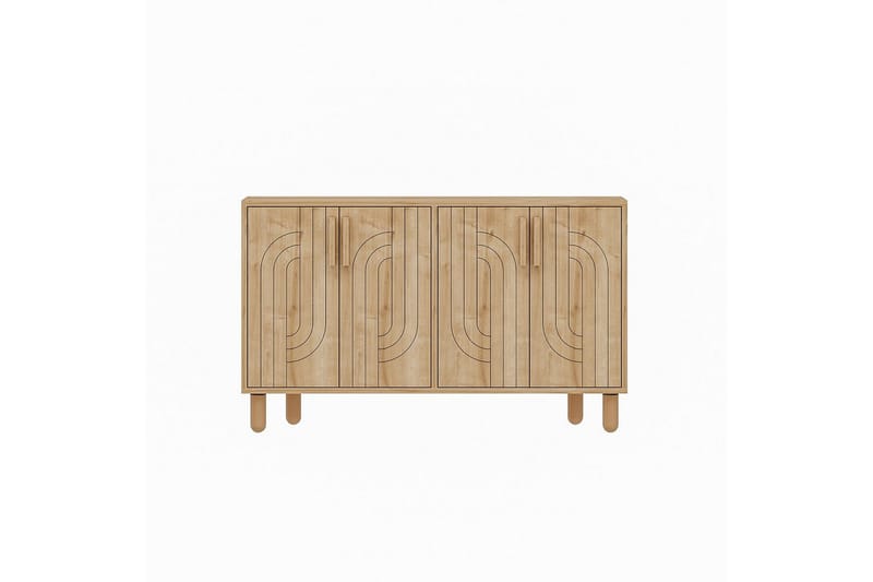Januka Konsolbord 120 cm - Mellemfarvet træ - Møbler - Borde - Aflastningsbord - Entrébord
