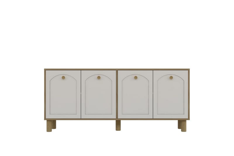 Jasvindir Konsolbord 180 cm - Brun/Hvid - Møbler - Borde - Aflastningsbord - Entrébord