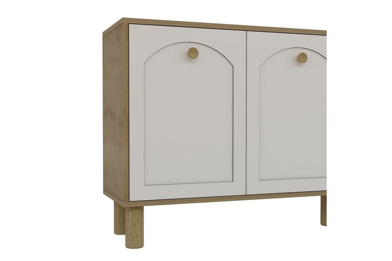 Jasvindir Konsolbord 180 cm - Brun/Hvid - Møbler - Borde - Aflastningsbord - Entrébord