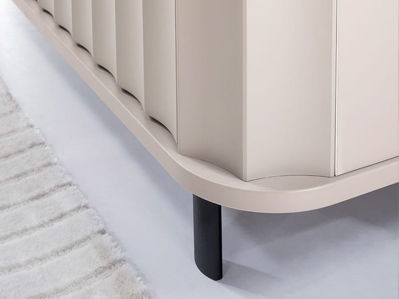 Joriel Sengebord 59 cm - Hvid|sort - Møbler - Borde - Aflastningsbord - Sengebord